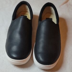 UGG Women's Black Slip-On Loafers